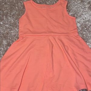 Sleeveless Coral Dress